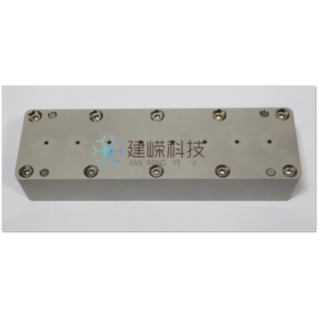 200X60XФ3.0XФ2.3X8H Inline 8-Orifice Spinneret Plate with Braided Tube Liner for Hollow Fiber Membrane
